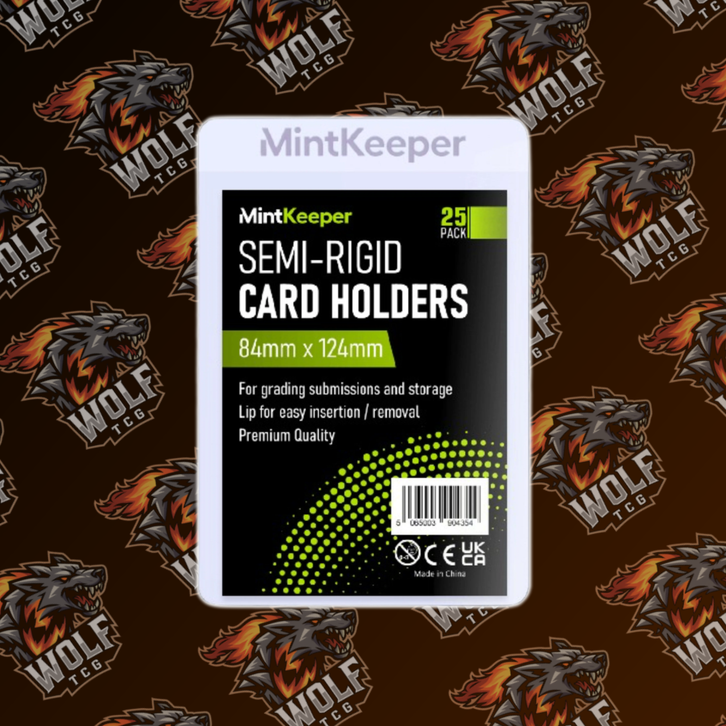 MintKeeper - Semi Rigid Card Holders - (25)
