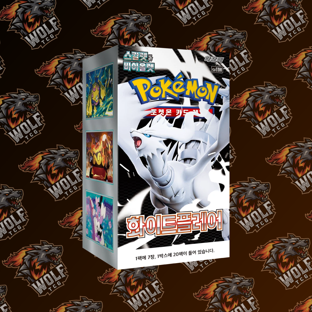 Pokemon White Flare sv11W Korean Booster Box