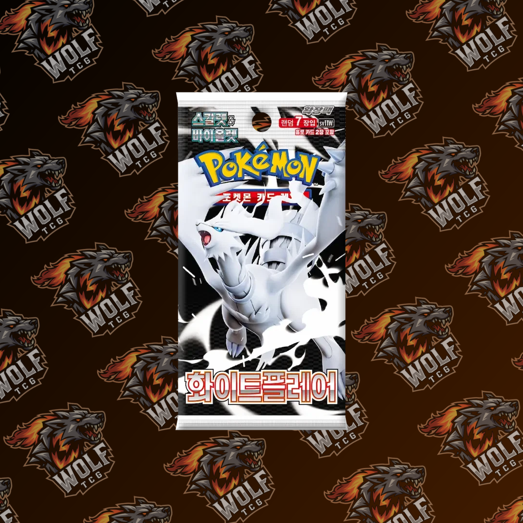 Pokemon White Flare sv11W Korean Booster Pack