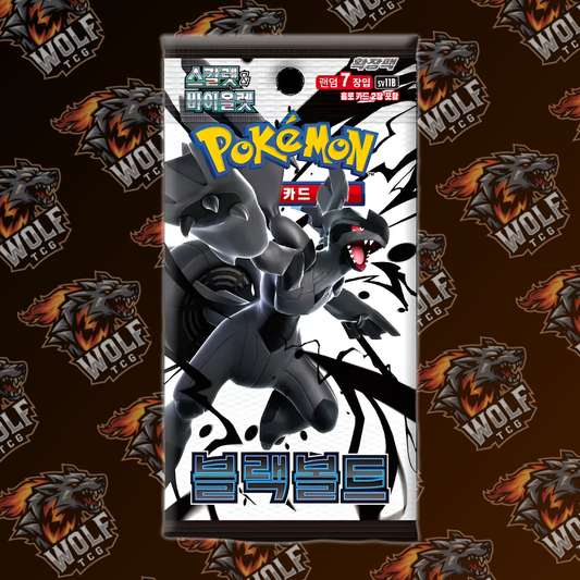 Pokemon Korean Black Bolt [sv11B] Booster Pack