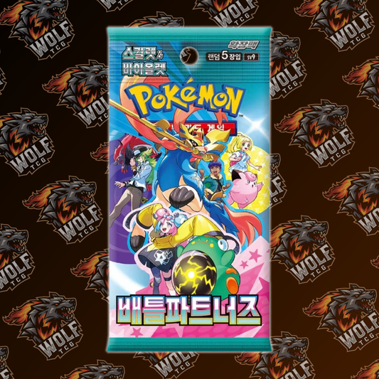 Pokemon Battle Partners sv9 Korean Booster Pack