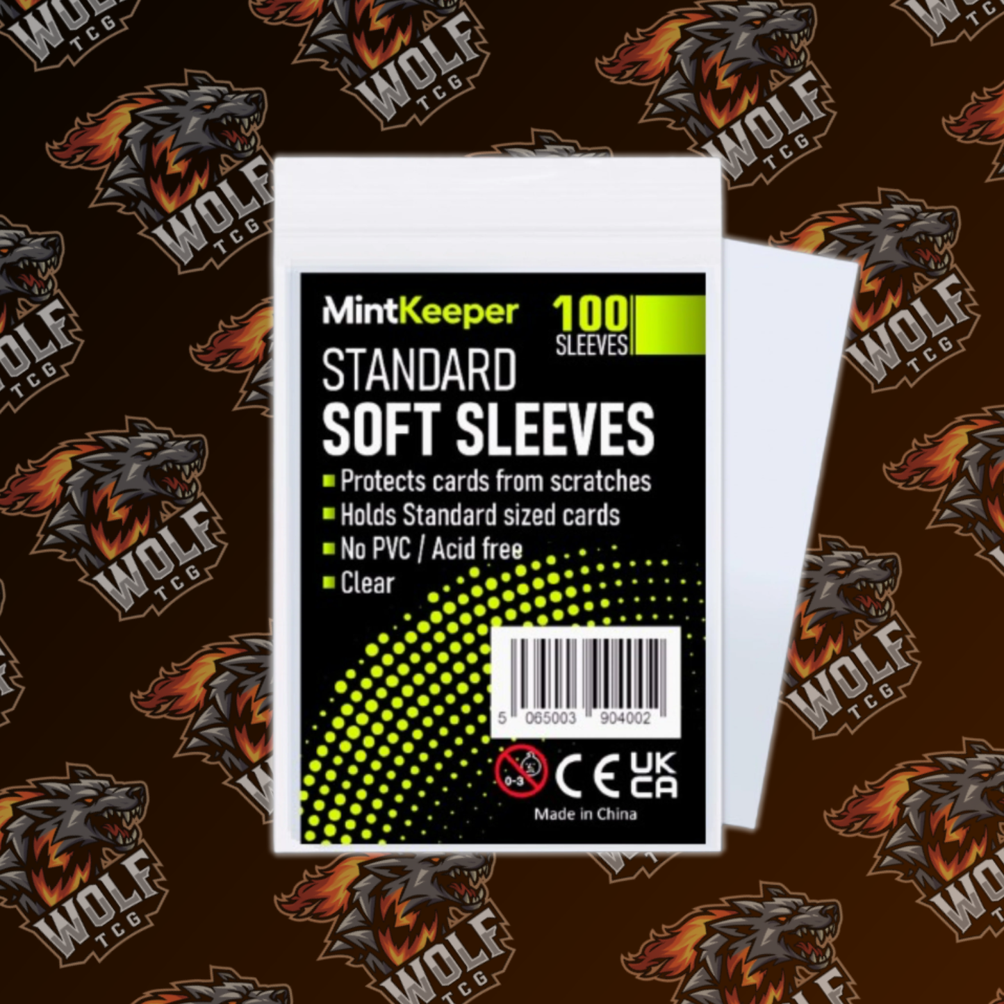 MintKeeper - Standard Soft Card Sleeves (100 Sleeves)