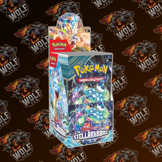 Pokemon TCG: Stellar Crown - Half Booster Box (18 Packs)