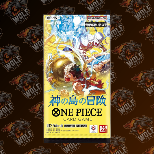 Japanese One Peice Adventure on Kami's Island OP-15 Booster Pack